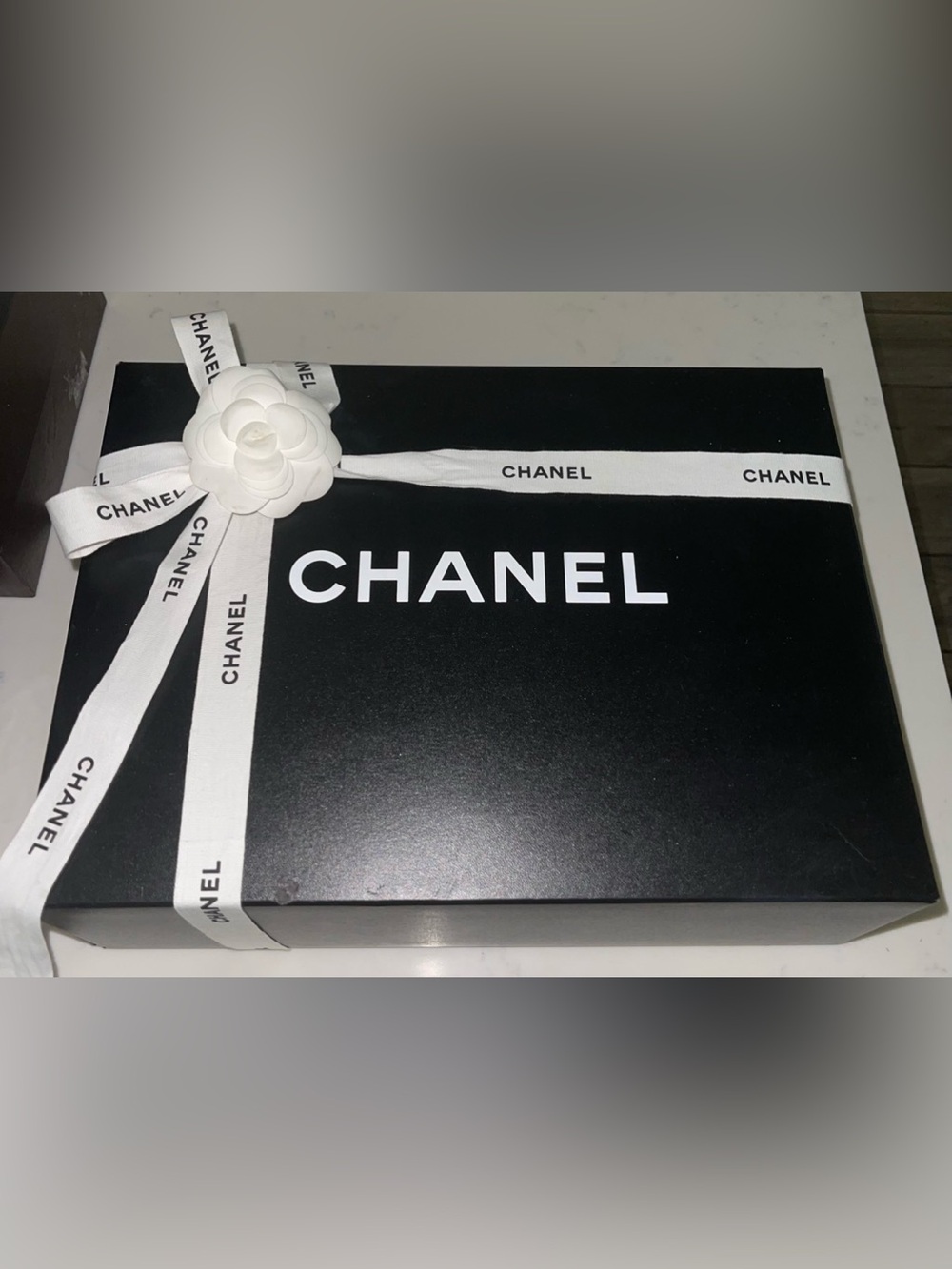 CHANEL Empty Presentation Display Protective Storage Gift Box - Handbag 14x10x5